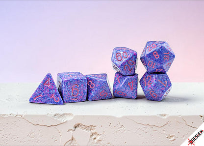 Chessex - 25367 Speckled Purple Passion Polyhedral 7-Dice Set