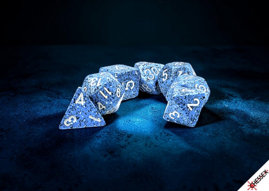 Chessex - 25376 Speckled Ocean Stone Polyhedral 7-Dice Set