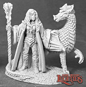 Reaper 02452 Amber Dracomancer (metal)