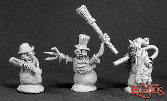 Reaper 03296 Monstrous Snowmen (3) (metal)