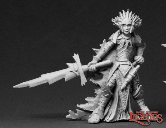 Reaper 03555 Thilinos Nightflame, Dark Elf (metal)