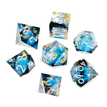TwoFaad - Panning For Gold 7-Set Cube Liquid Core Blue w/ Gold Flake