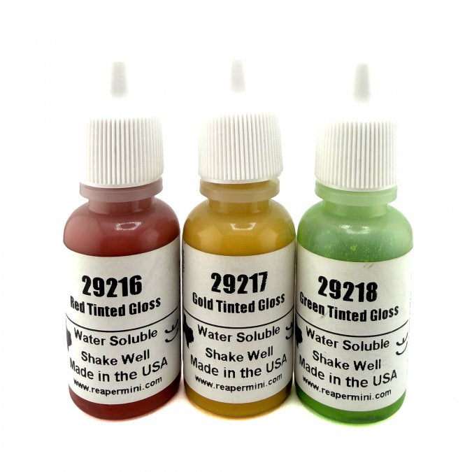 Reaper Paints: 09819 Tinted Glosses Triad #1