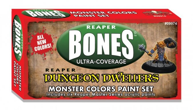 Reaper Paints: MSP Bones: Monster Colors Set 09974