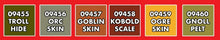 Reaper Paints: MSP Bones: Monster Colors Set 09974