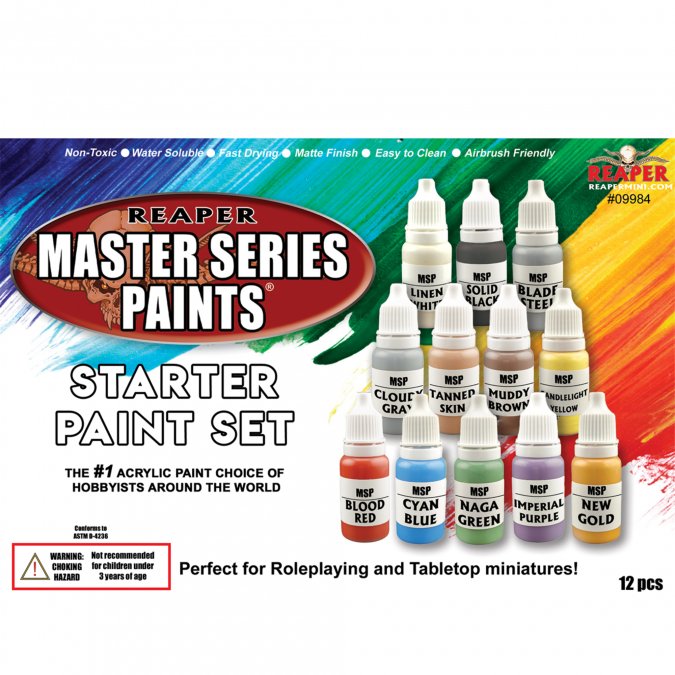 Reaper Paints MSP Starter Set 09984