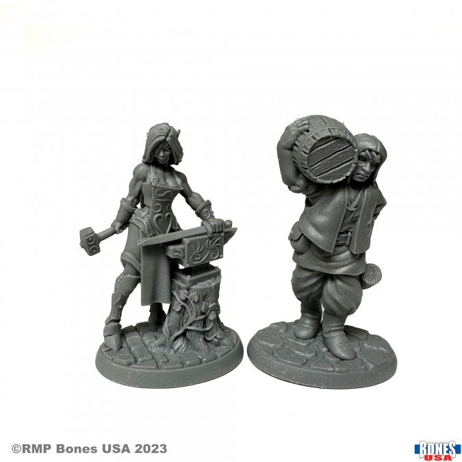 Reaper 30124 Townsfolk: Cooper and Blacksmith