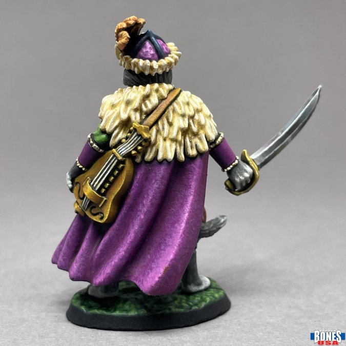 Reaper 30132 Gerard, Catfolk Bard