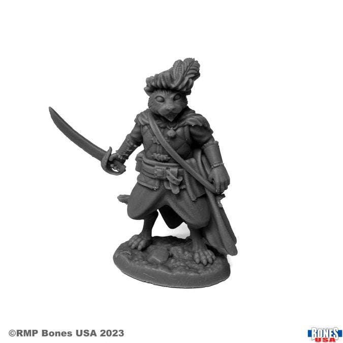 Reaper 30132 Gerard, Catfolk Bard