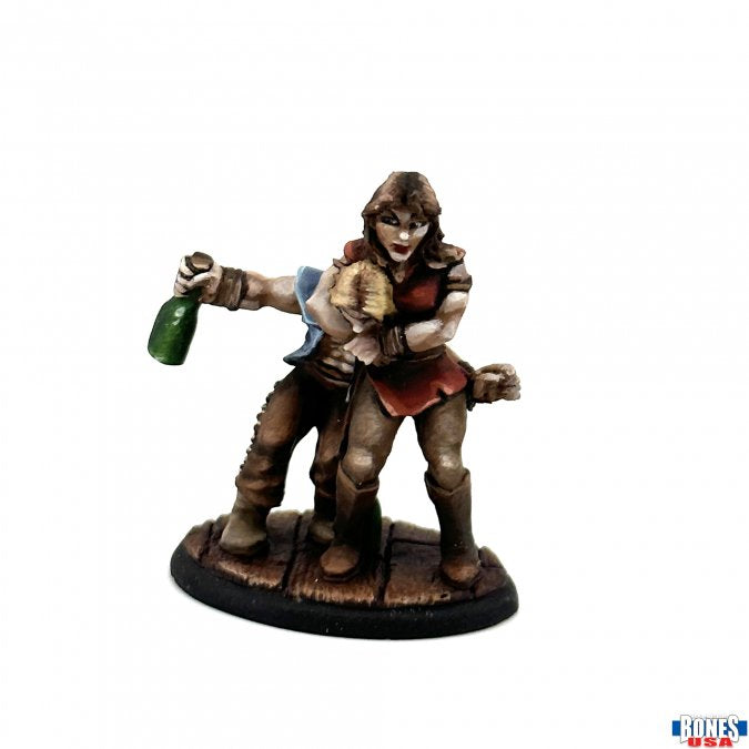 Reaper 30141 Townsfolk: Bouncer and Rowdy Patron