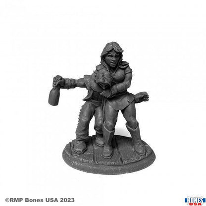 Reaper 30141 Townsfolk: Bouncer and Rowdy Patron