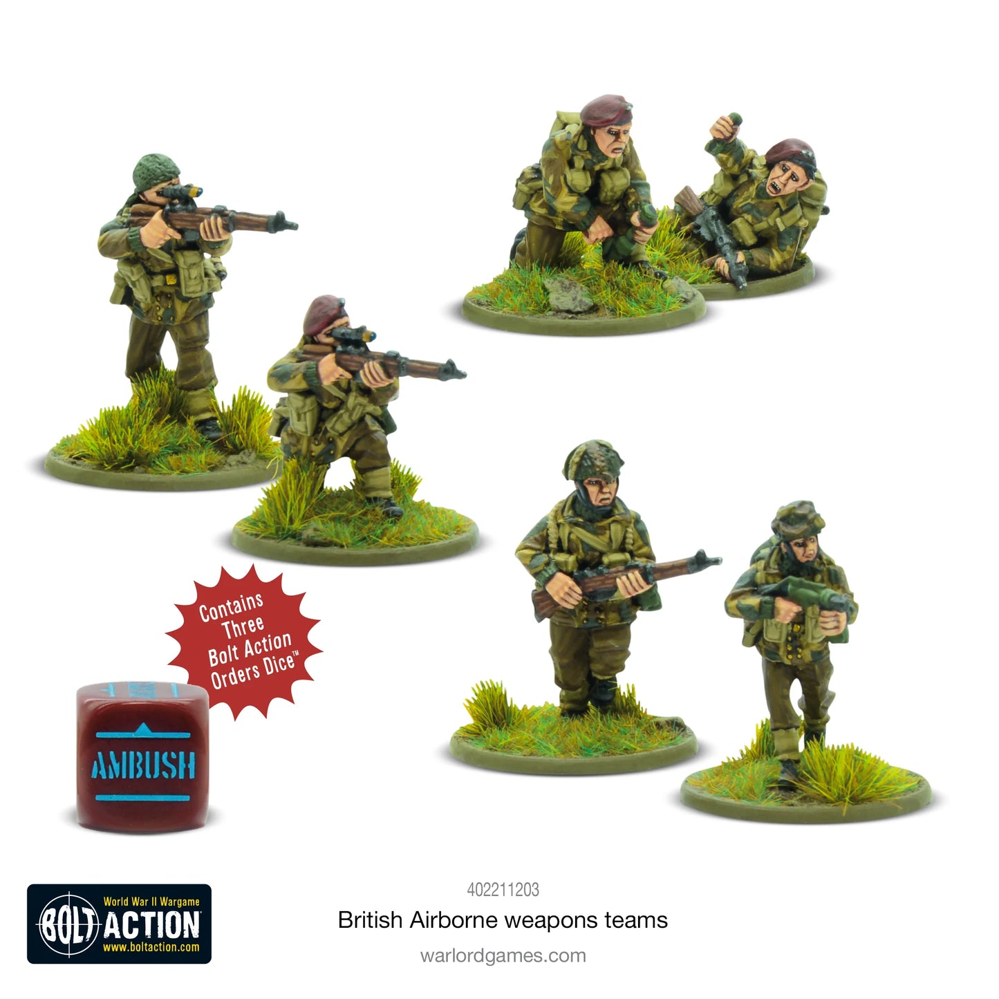 Bolt Action: British Airborne Weapons Team
