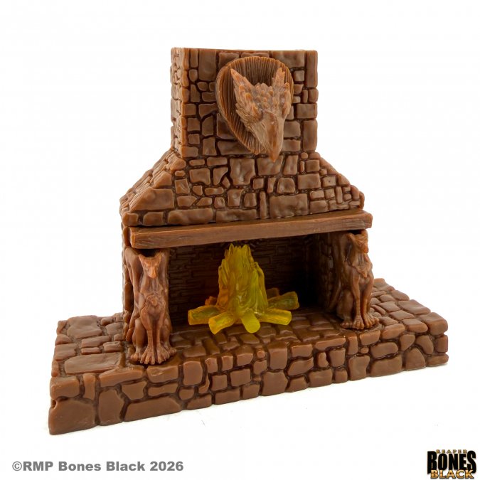 Reaper 44337 Green Griffin Fireplace