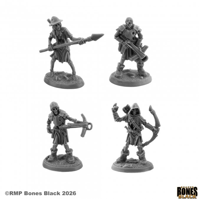 Reaper 44372 Gravewatch Ranged Warriors (4) Skeletal Warriors