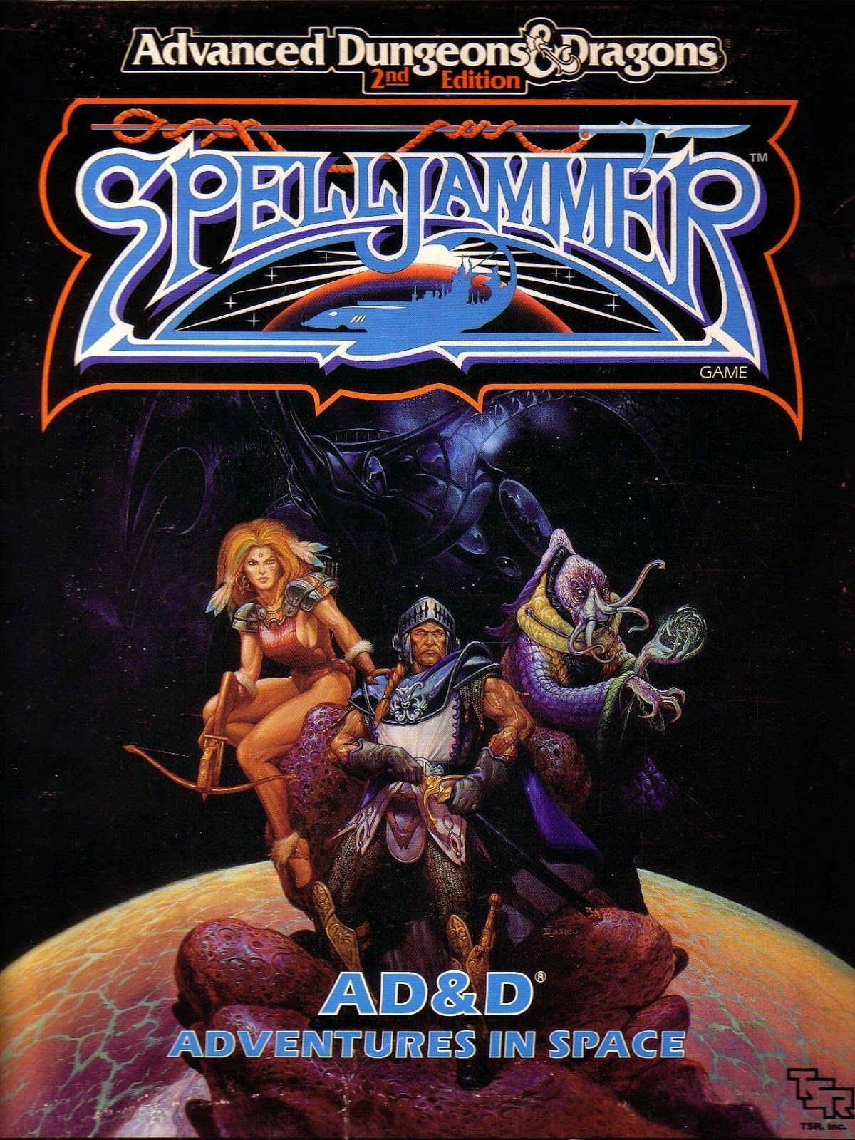 AD&D Spelljammer Adventures in Space