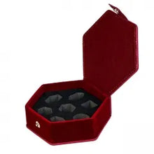 Red Octagon Dice Box