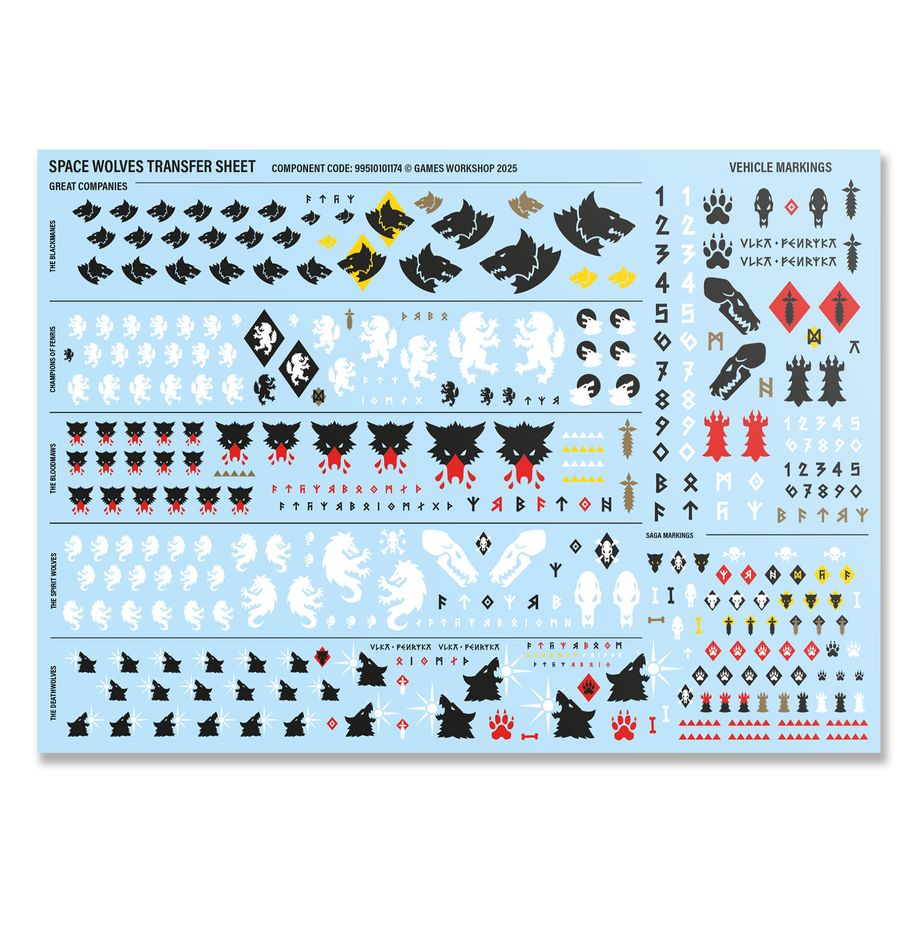 Warhammer 40k: Space Wolves Army Set