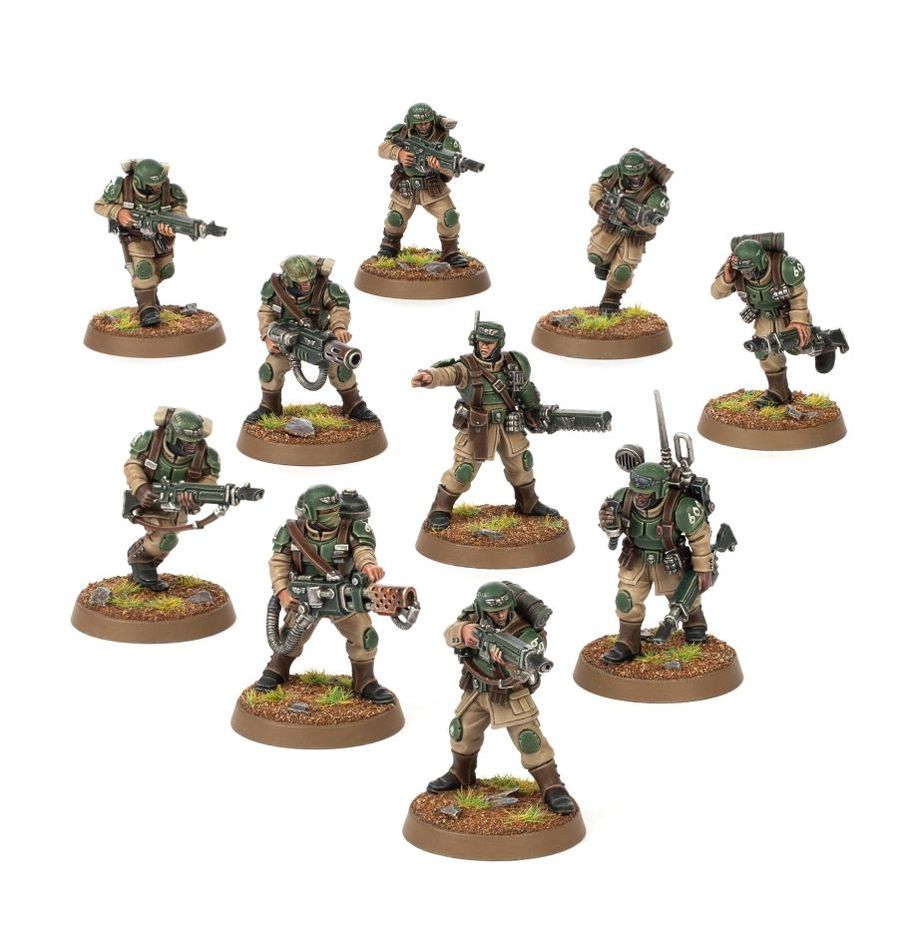 Warhammer 40k: Astra Militarum: Cadian Shock Troops