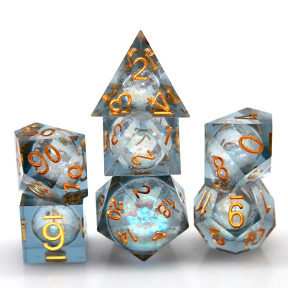 TwoFaad -Miirym 7- Piece Set Liquid Core Silver Galaxy