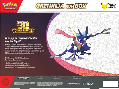 Pokémon TCG: 30th Celebration Sylveon / Greninja ex Box
