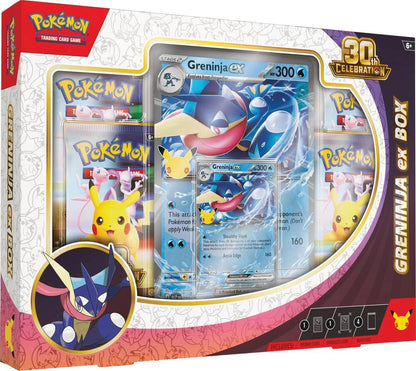 Pokémon TCG: 30th Celebration Sylveon / Greninja ex Box
