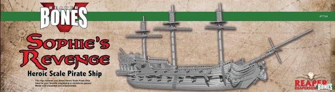 Reaper 77748 Sophie's Revenge Pirate Ship