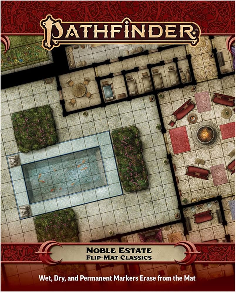 Pathfinder 1E Flipmat Classics: Noble Estate