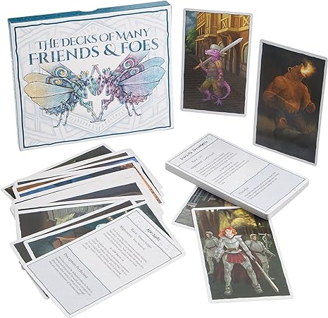 2 Pack: The Deck of Many Friends & The Deck of Many Foes