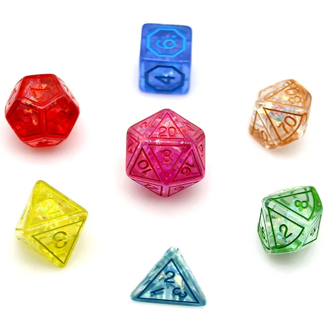 TwoFaad - Magic Stone 7- Piece Dice Set