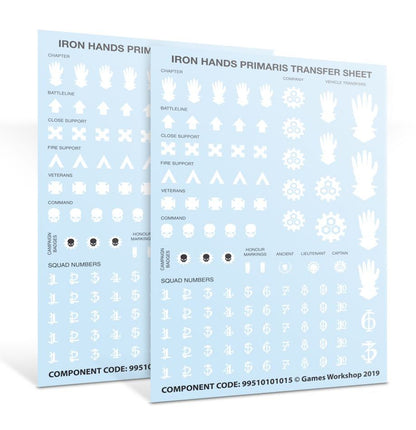 Warhammer 40k: Iron Hands: Upgrades and Transfers