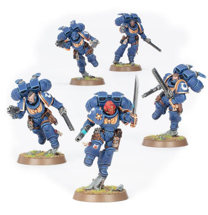 Warhammer 40k: Space Marines: Assault Intercessors with Jump Packs