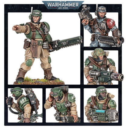 Warhammer 40k: Astra Militarum: Cadian Shock Troops