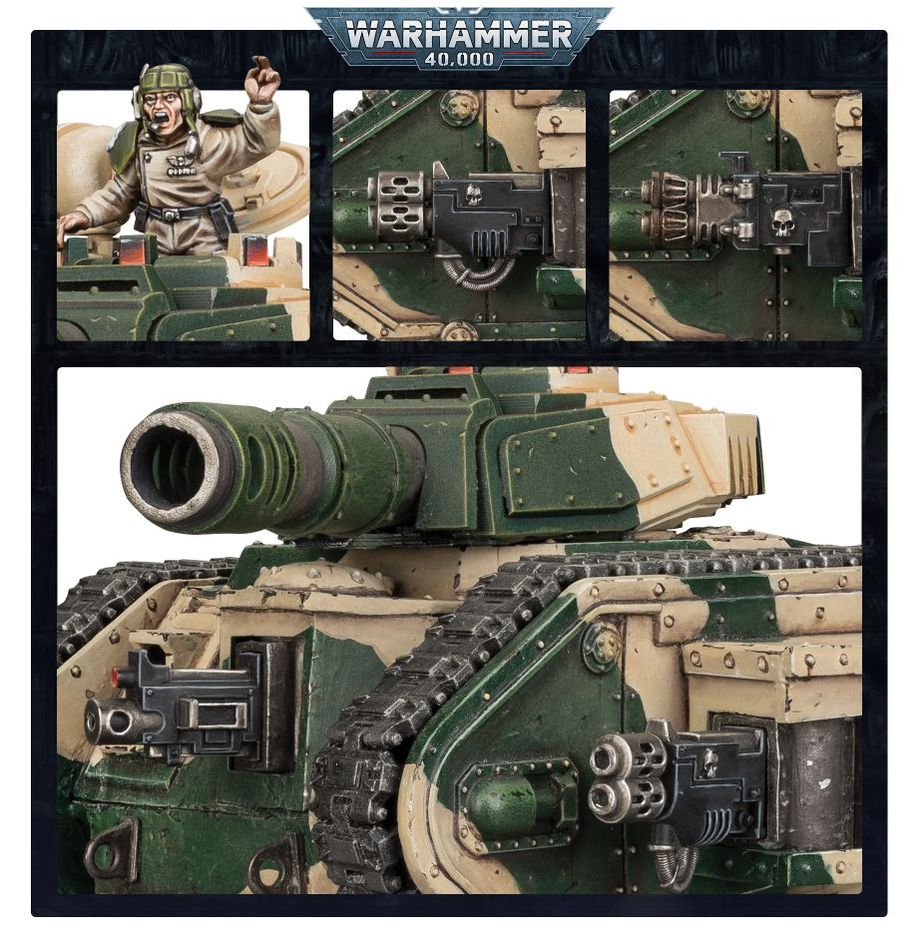 Warhammer 40k: Astra Militarum: Leman Russ Battle Tank