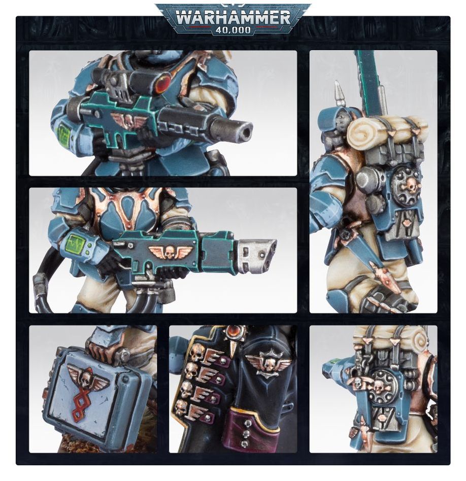 Warhammer 40k: Astra Militarum: Tempestus Scions