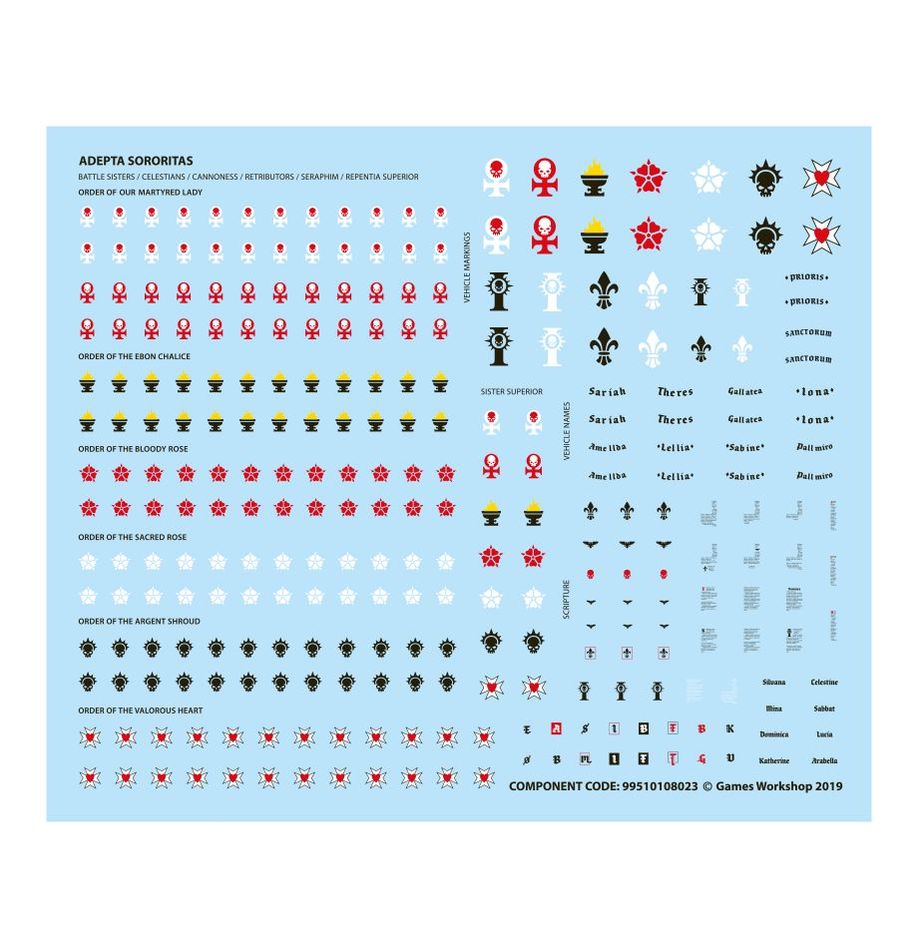 Warhammer 40k: Adepta Sororitas: Battle Sisters Squad