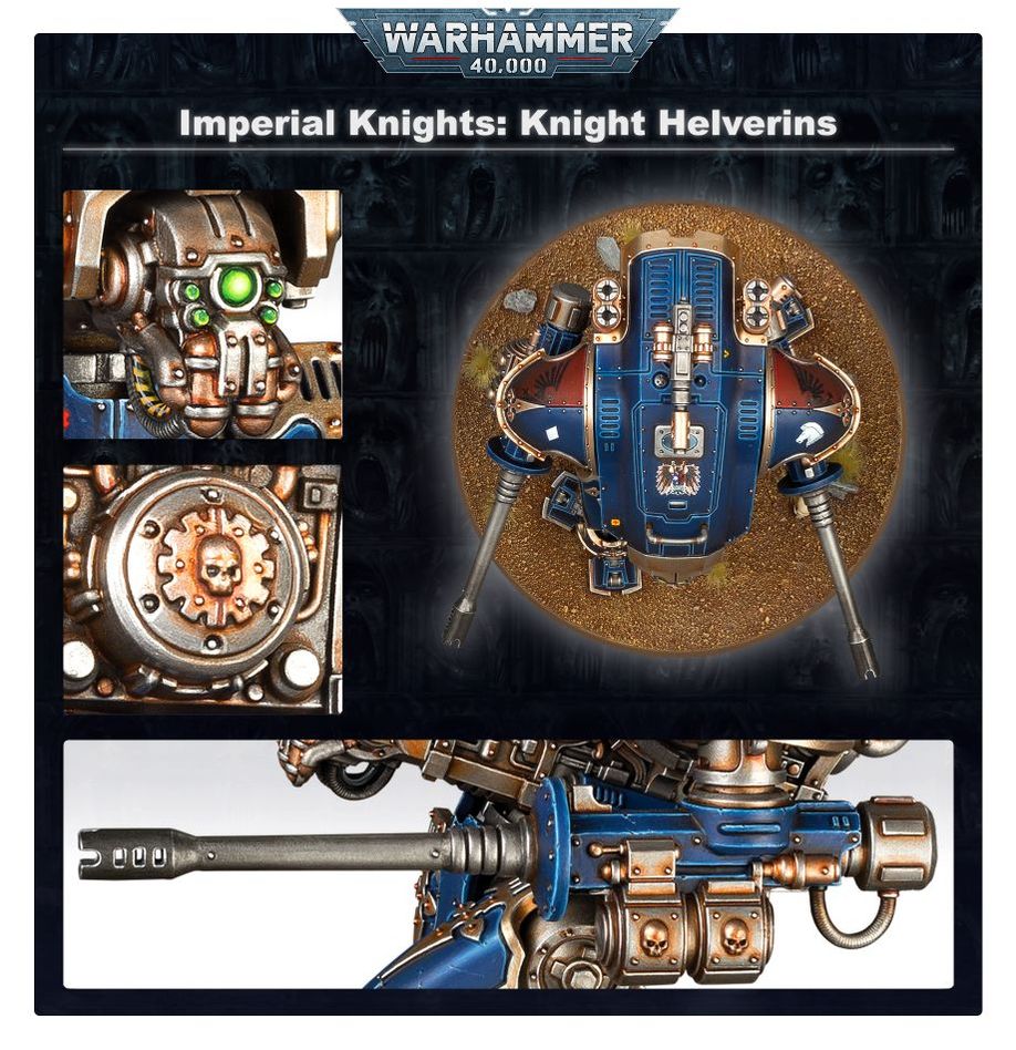Warhammer 40k: Imperial Knights: Knight Armigers
