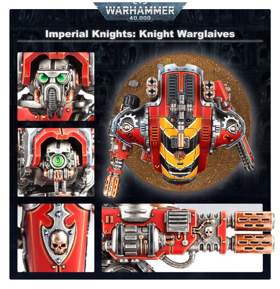 Warhammer 40k: Imperial Knights: Knight Armigers