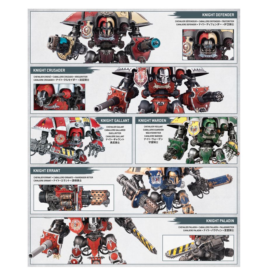 Warhammer 40k: Imperial Knights: Knight Questoris 2025