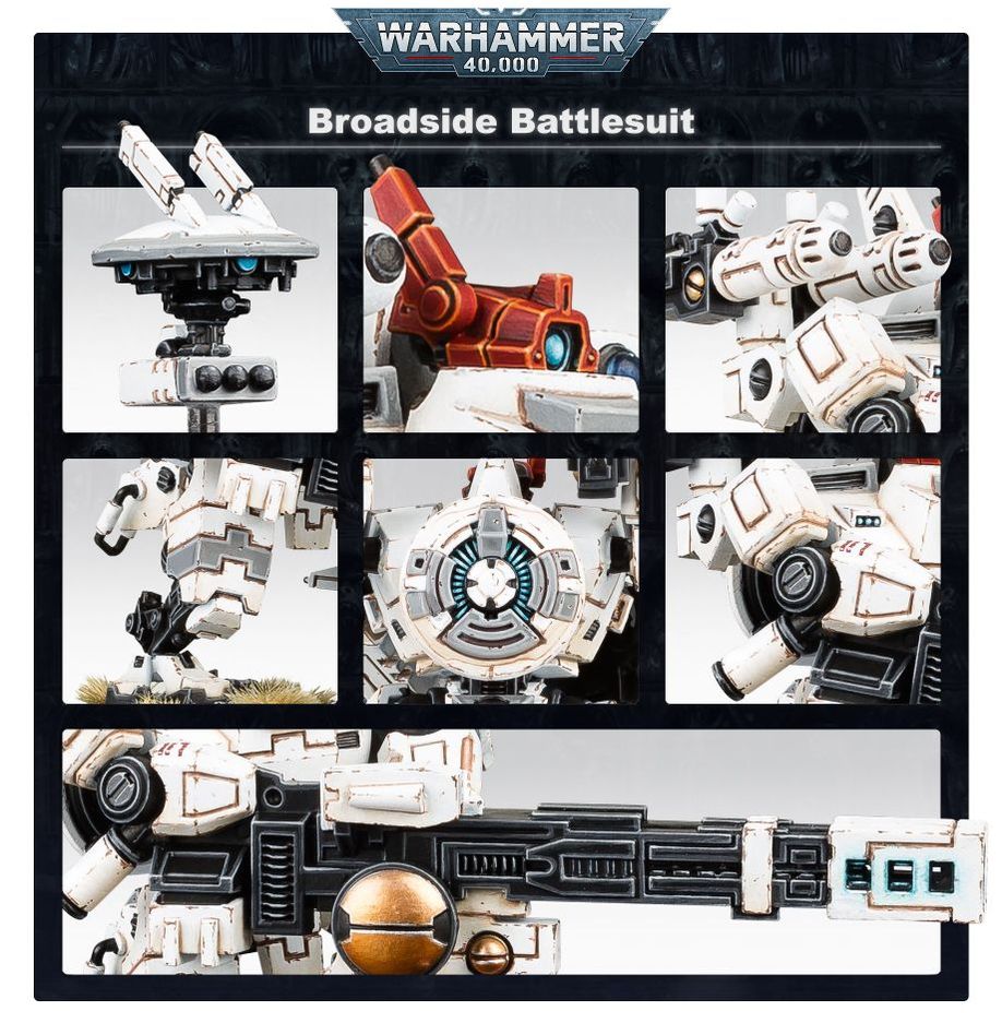 Warhammer 40k: T'au Empire: Broadside Battlesuit