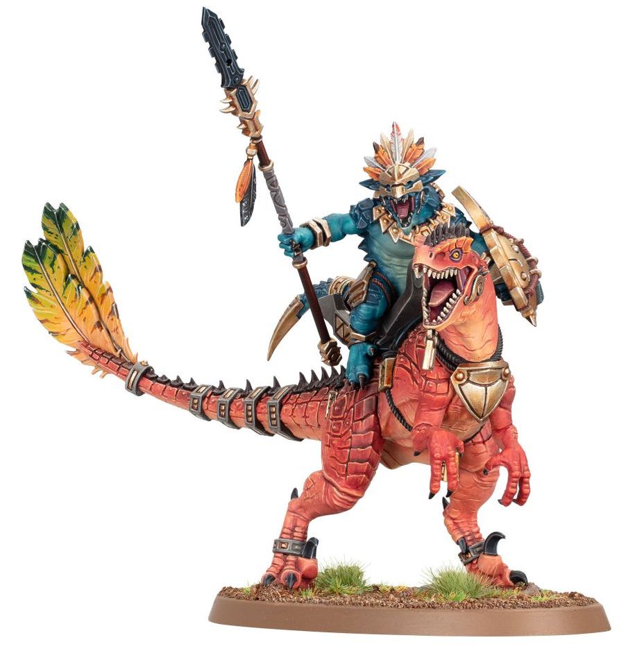 Warhammer AoS: Seraphon: Aggradon Lancers