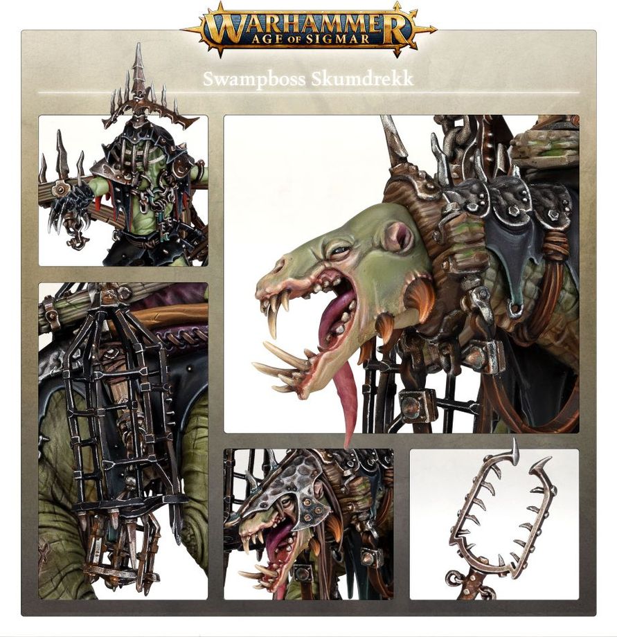 Warhammer AoS: Swampboss Skumdrekk
