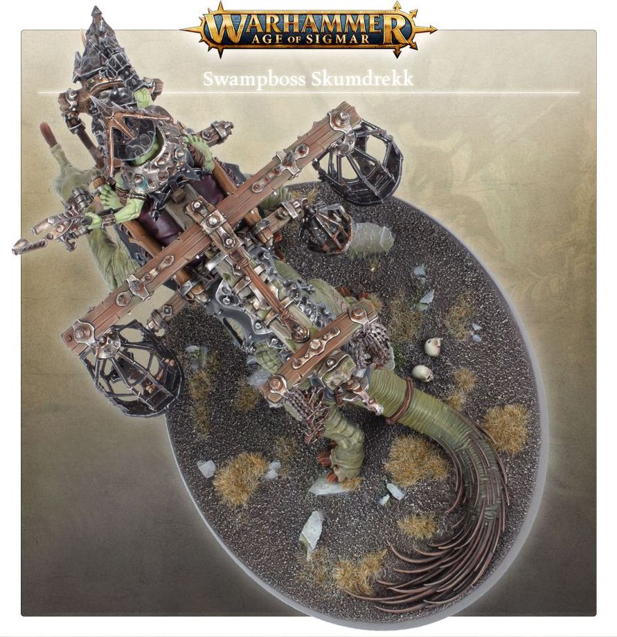Warhammer AoS: Swampboss Skumdrekk