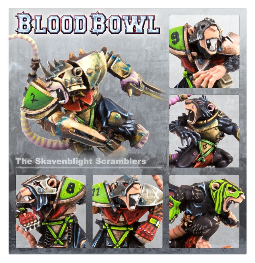 Blood Bowl: Skaven Blood Bowl Team – Skavenblight Scramblers