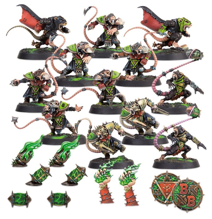 Blood Bowl: Skaven Blood Bowl Team – Skavenblight Scramblers