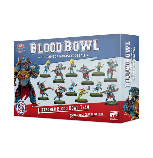Blood Bowl: Lizardmen Blood Bowl Team: Gwaka'moli Crater Gators