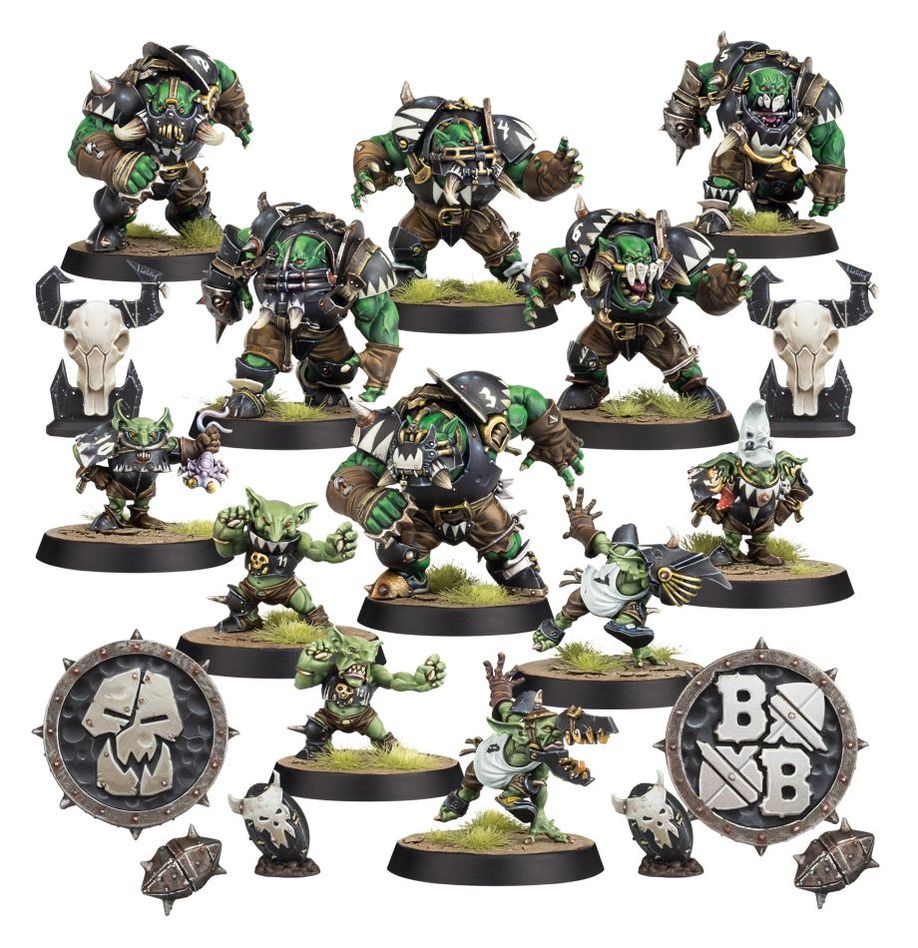 Blood Bowl: Black Orc Blood Bowl Team: The Thunder Valley Greenskins
