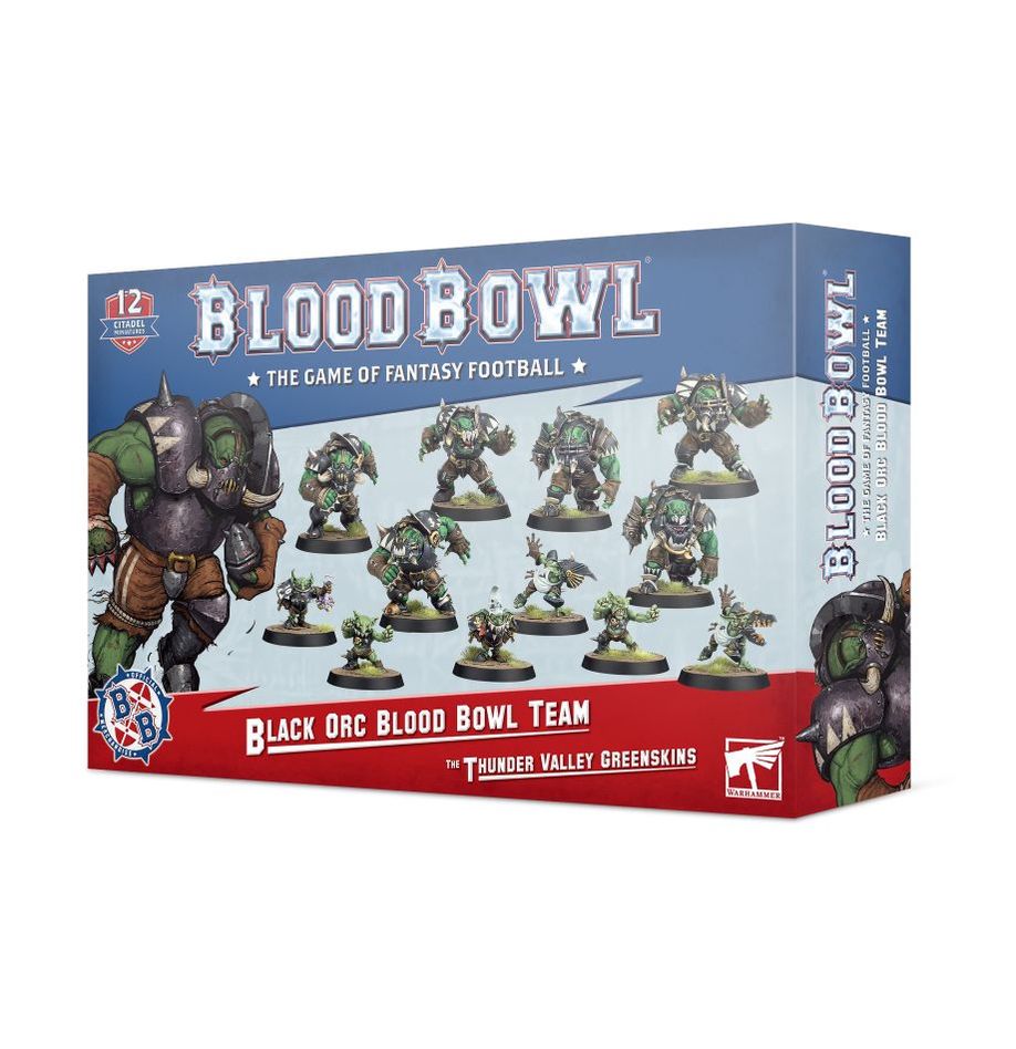Blood Bowl: Black Orc Blood Bowl Team: The Thunder Valley Greenskins