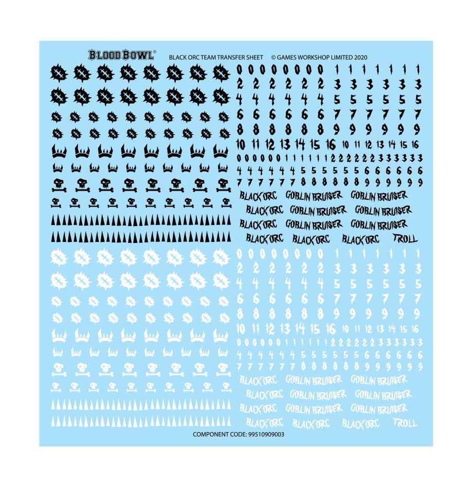 Blood Bowl: Black Orc Blood Bowl Team: The Thunder Valley Greenskins