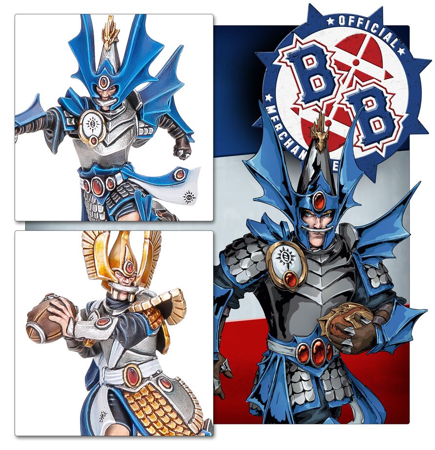 Blood Bowl: High Elf Blood Bowl Team: The Caledor Dragons