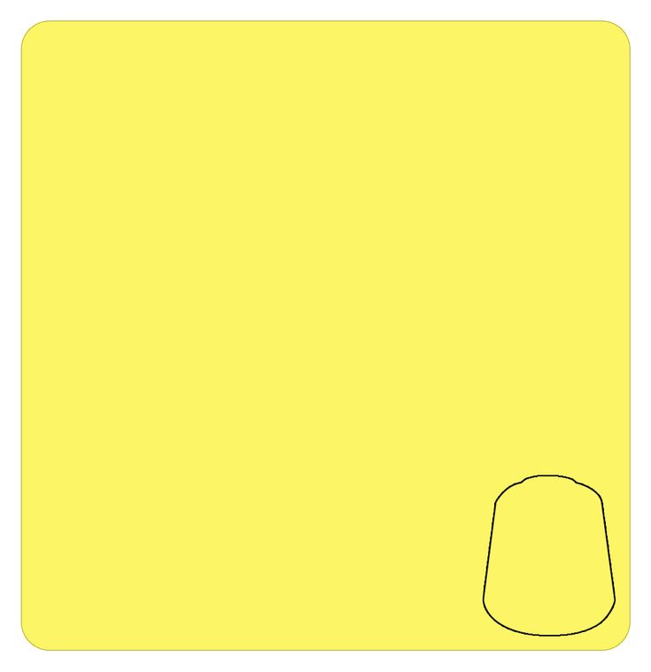 Citadel Paint: Layer: Dorn Yellow
